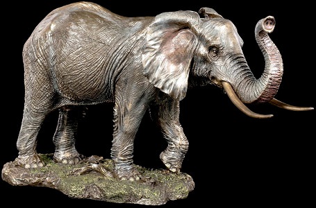 figur elefant til hjemmet dekoration